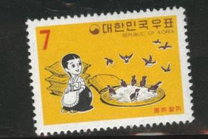 Korea Scott 665 MNH** Sept. 1 1969 Fable stamp