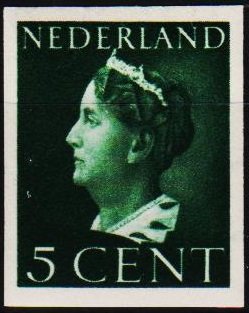 Netherlands. 1940 5c (Imperf) S.G.5006 Mounted Mint