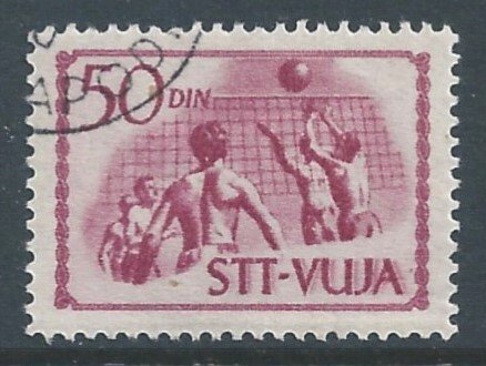 Trieste Zone B #46 Used 50d Sport - Volleyball