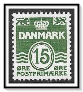 Denmark #382 Numeral MNH