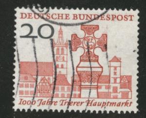 Germany Scott 786 used 1958 Trier stamp