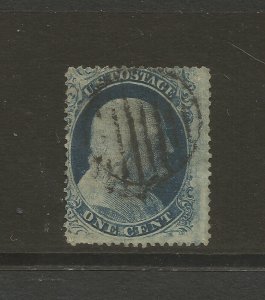 # 20, used, Fine, sound. Doporto cert. Double transfer, plate 12. CV $ 325.00