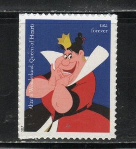 5216 * ALICE QUEEN OF HEARTS ~ DISNEY VILLIANS  *   U.S. FOREVER Stamp MNH