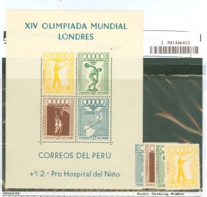 Peru #C78-81a  Single (Complete Set)