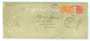 US 811/E16 1951 a 13c Special Delivery stamp was added to a 6c prexy to pay special delivery (15c in effect Jan '49 thru...