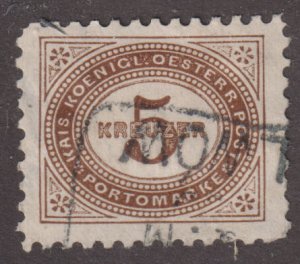 Austria J4 Postage Due 1894