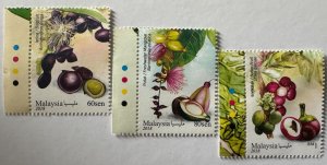 Malaysia 2018 Medicinal Plants 4th Series set of 3V MNH