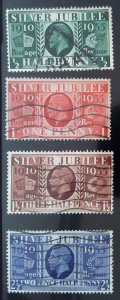 GB Silver Jubilee - King George V - Used - Lot - 1935