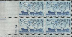 # 1069 MINT NEVER HINGED SOO LOCKS