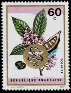 1966-1972 Group of 30 Used Stamps o Rwanda