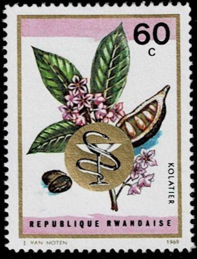 1972-1975 Used Stamps of Rwanda