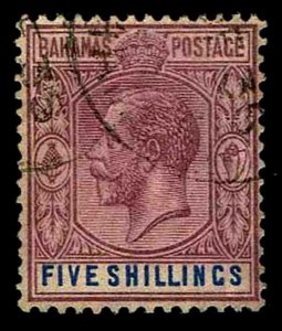 1924 Bahamas #83 King George V Watermark 4 - Used - VF - CV$85.00 (ESP#2408)