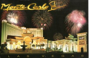 POSTCARD Las Vegas Monte Carlo Hotel/Casino Unaddressed