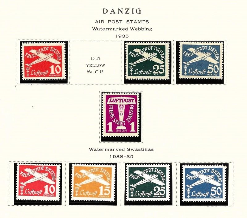 Danzig Airs 1 thru 44 (less 37)