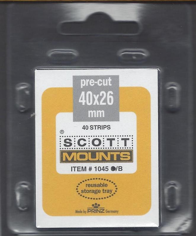Scott/Prinz Mounts  40x26 Package of 40