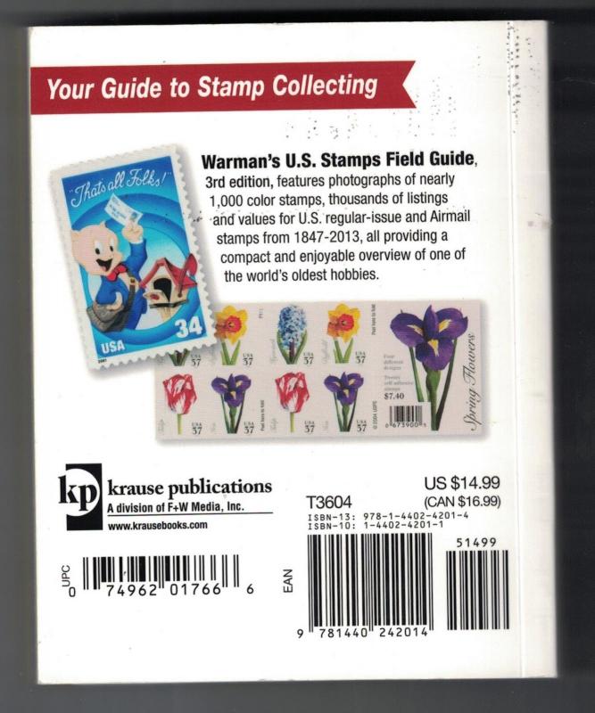 Warman's U.S. Stamps Field Guide. 3rd Edition.  #02 WARMFG