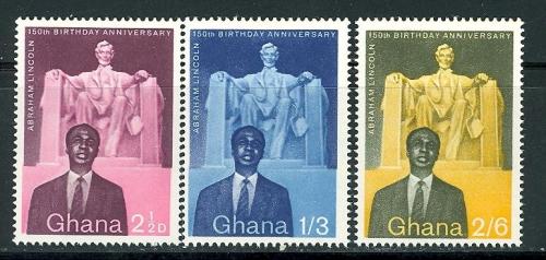 Ghana 39-41 Mint NH SCV $ 0.60 (RS)