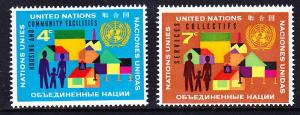 100-101 United Nations 1962 Housing and Urban Development MNH