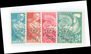 France #707-710 Mint (NH) Single (Complete Set)