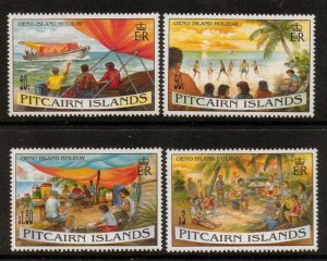 PITCAIRN ISLANDS SG474/7 1995 OENO ISLANDS HOLIDAYS MNH