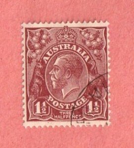 AUS SC #115 1936 King George V CV $13.50