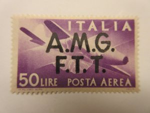 ITALY, A.M.G. F.T.T., Scott C6, MINT LIGHTLY HINGED, Lot18, Cat $120