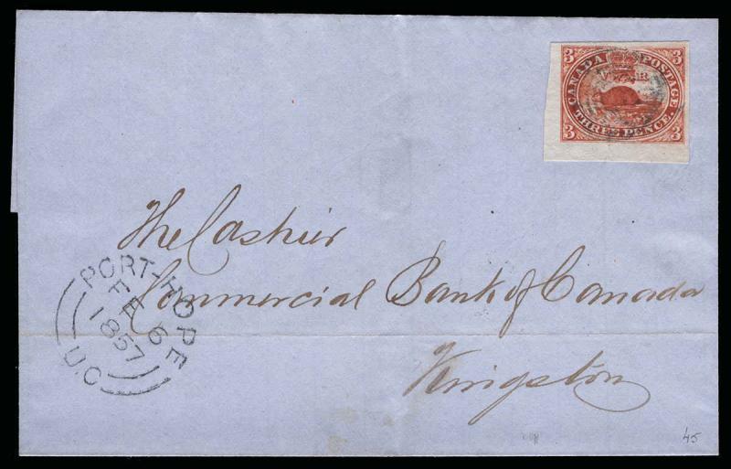 Canada Scott 4d Gibbons 18 on Cover