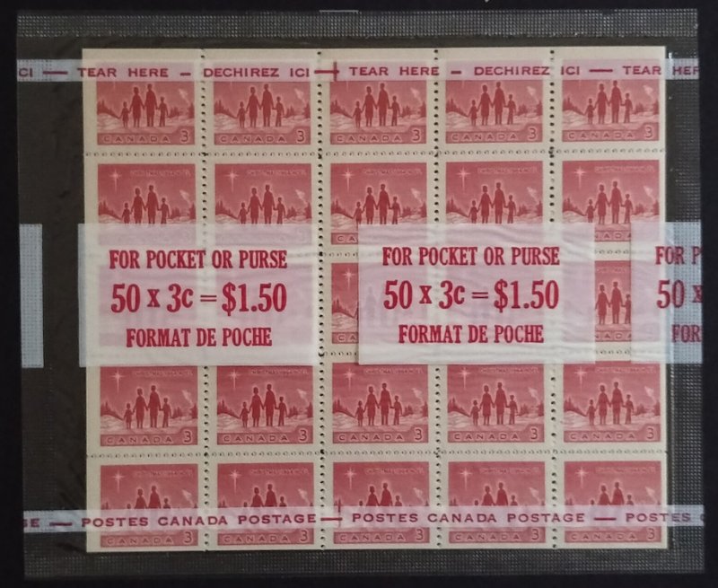 Canada 434a Mini Pane Celo Paq VF MNH