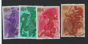 Great Britain used sc 758-761