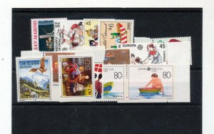 Europa 1990 Portugal Denmark Guernsey France MNH on 8 Pages(Appx 80)(ZA 548)