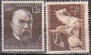 Germany B251-2 1944 Two Issues Cpl MNH