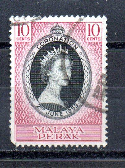 Malaya - Perak 126 used