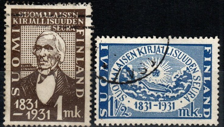 Finland #180-81 F-VF Used CV $12.00 (X9694)