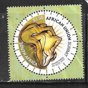 South Africa #1283 1.50r  African Union Summit  (MNH) CV$0.90