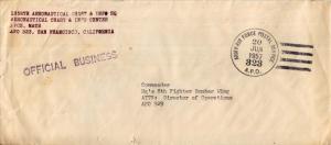 United States A.P.O.'s Soldier's Free Mail 1957 Army-Air Force Postal Service...