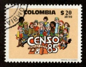 Colombia #C754 used