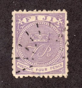 Fiji - SG# 54 Used / Perf 11 x 10        -        Lot 1122037