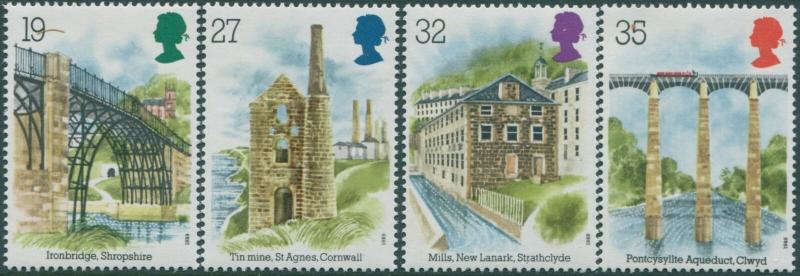 Great Britain 1989 SG1440-1443 QEII Industrial Archaeology set MNH