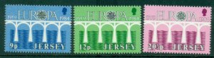 Jersey 1984 EUROPA Stamps - Bridges - The 25th Anniversary of CEPT MUH