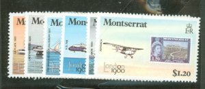 Montserrat #414-9  Single (Complete Set)