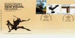 Treasure Of The Nationd Visual Arts II Malaysia 2011 Culture Heritage (stamp FDC