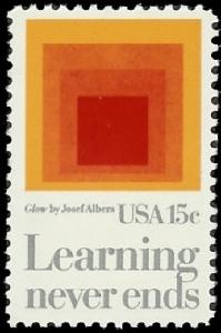 1833 Learning Never Ends F-VF MNH single stamp