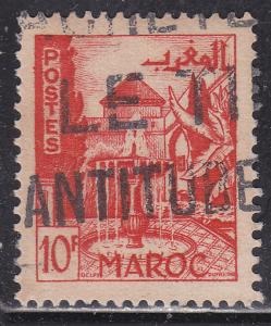 French Morocco 255 Meknes Garden 1949