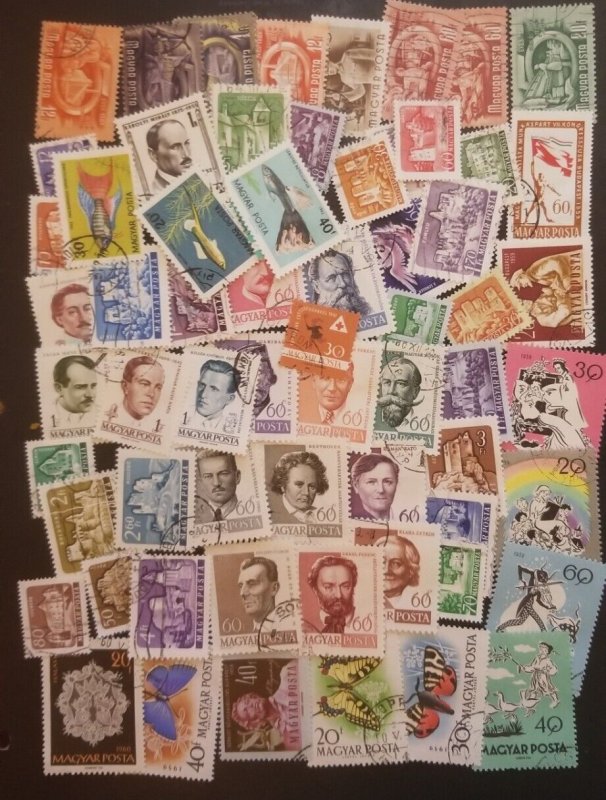 HUNGARY Used and CTO Stamp Lot Collection T2087