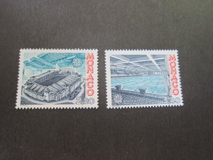 Monaco 1987 Sc 1563-4 set MNH