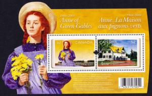 Canada #2276 Anne of Green Gables (Souvenir Sheet) MNH