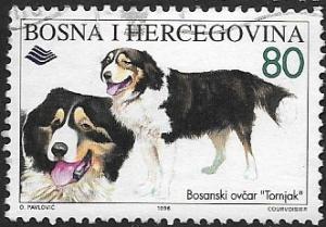 Bosnia & Herzegovina  # 253b - Dogs - used(2) - see details