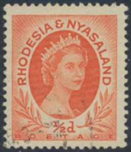Rhodesia and Nyasaland  SG 1   SC#  141  Used see details & scans