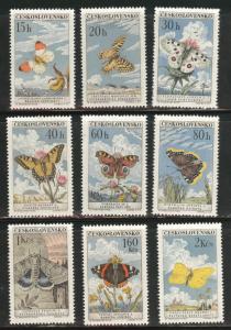 Czechoslovakia Scott 1082-90 MNH** set
