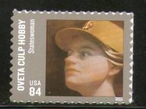 USA - United States of America 2011 Ovetta Culp Hobby Stateswomen Sc 4510 MNH